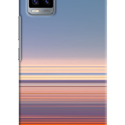 Morning Colors Vivo V20 Hard Case Back Cover by Casekaro
