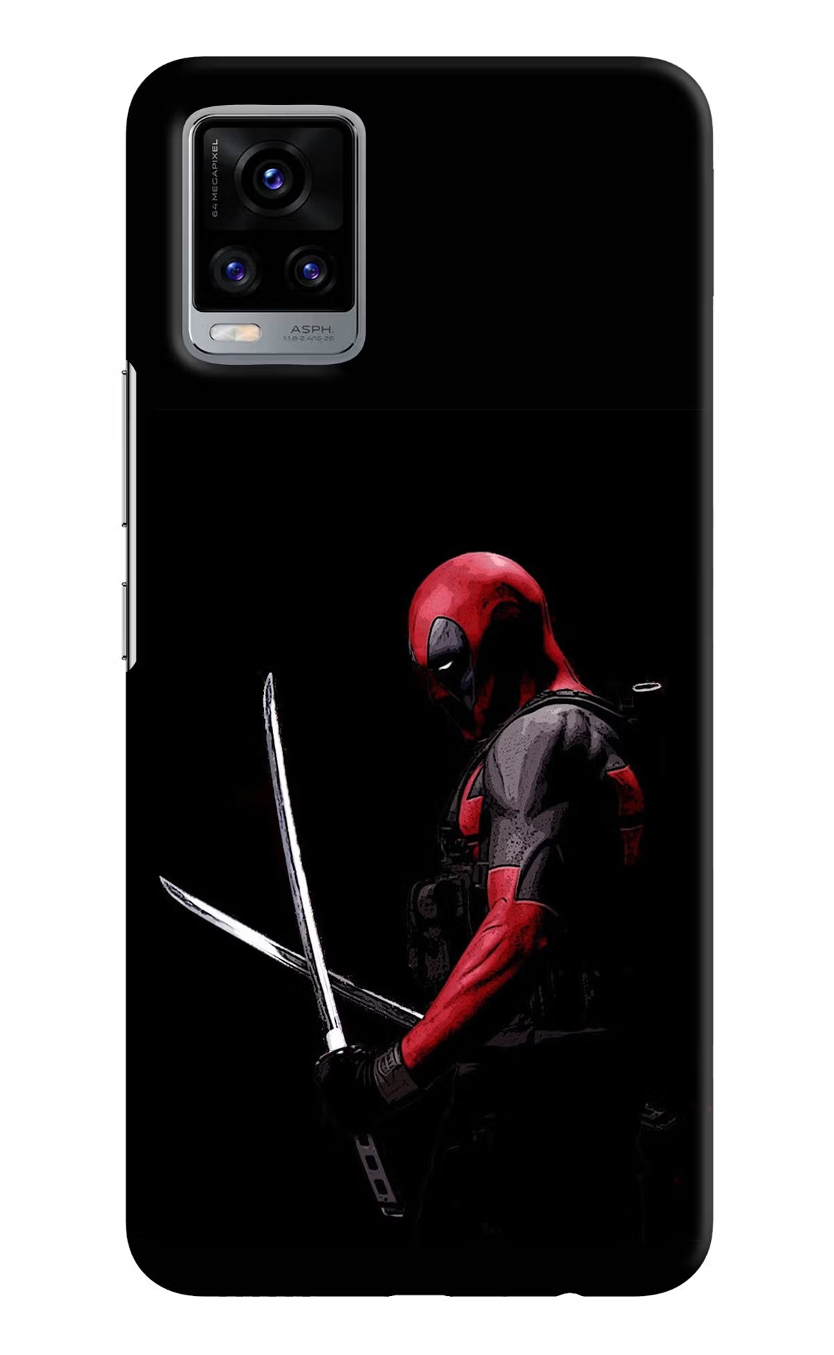 Deadpool Vivo V20 Hard Case Back Cover by Casekaro