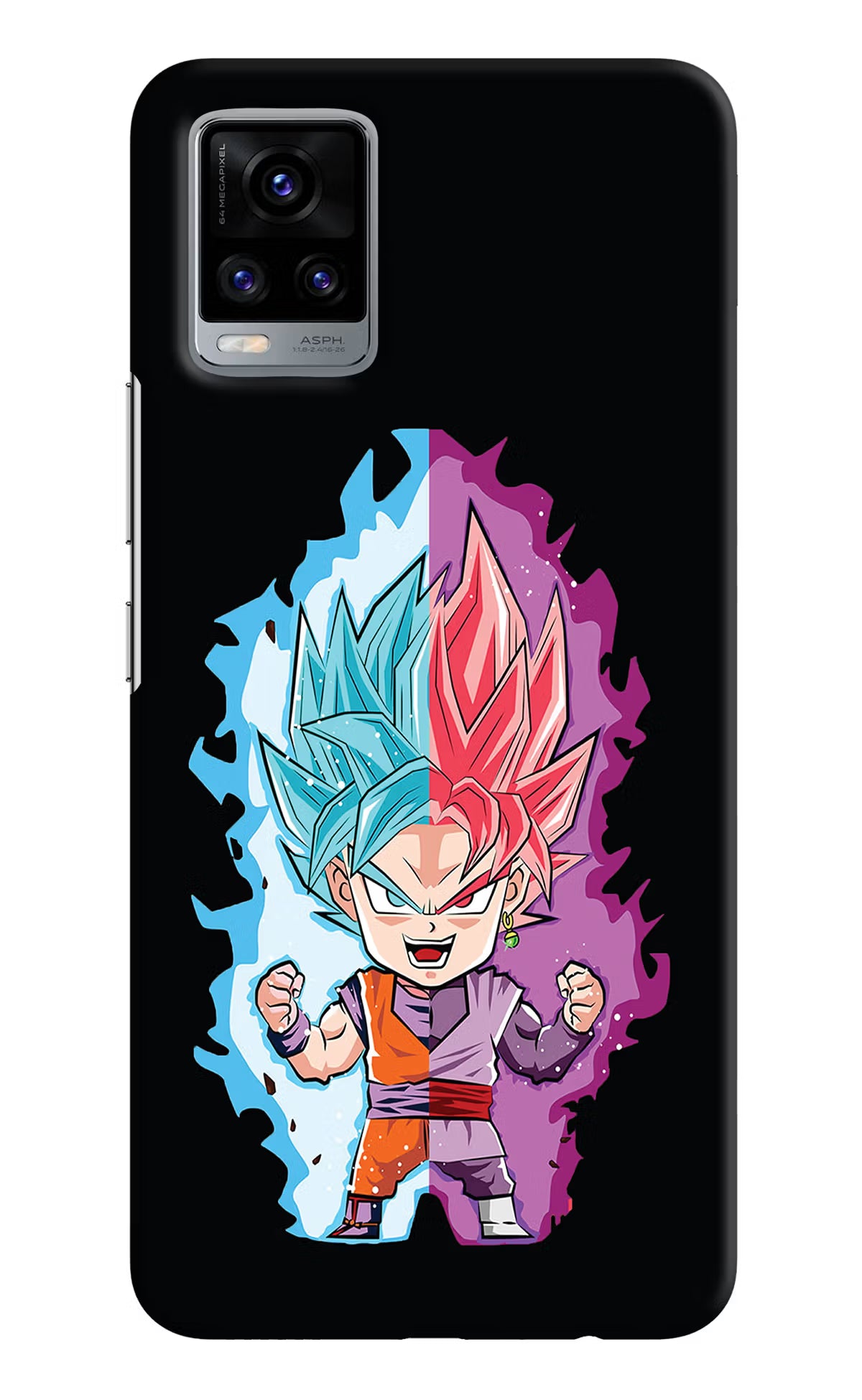 Chota Goku Vivo V20 Hard Case Back Cover by Casekaro