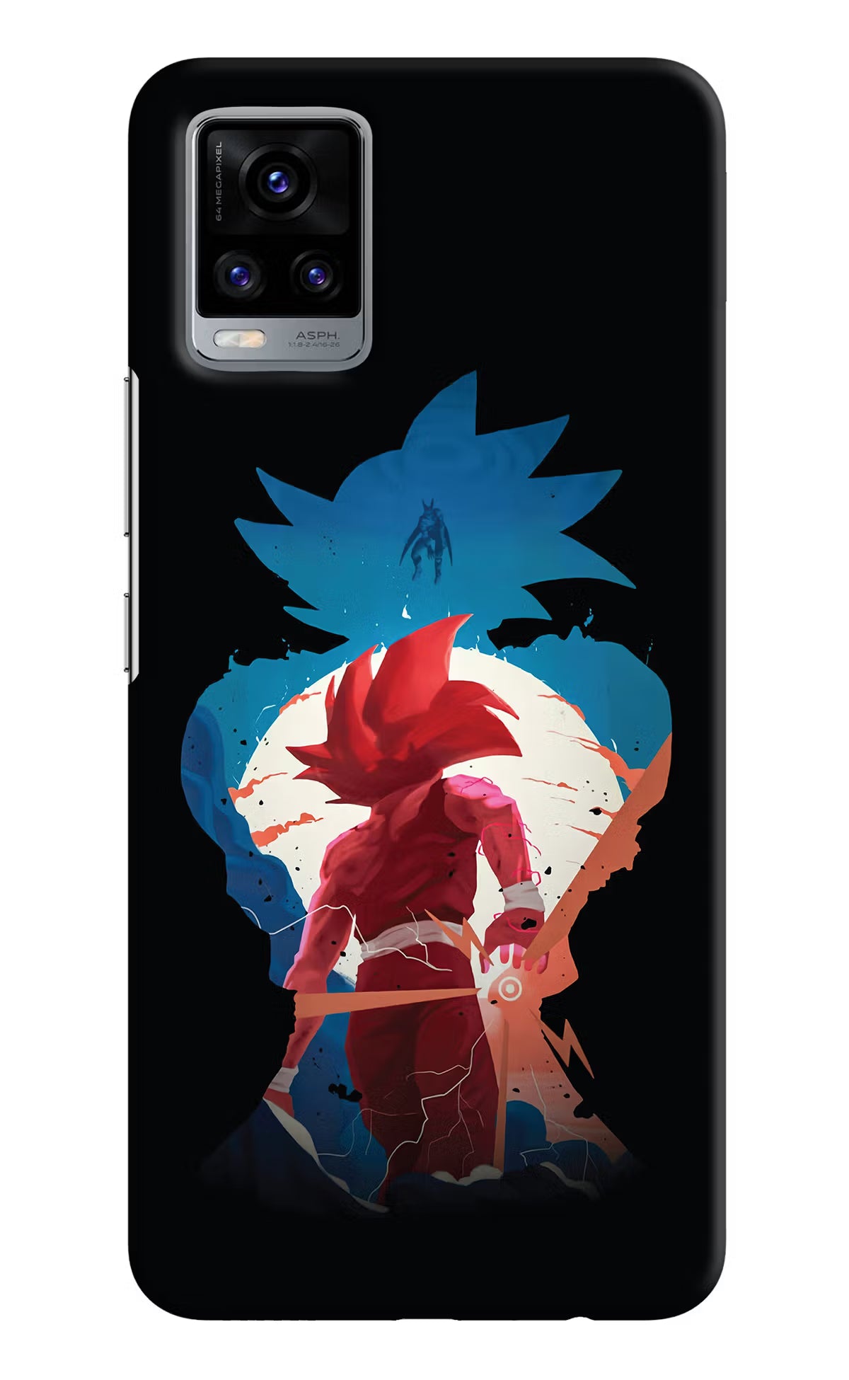 Goku Vivo V20 Hard Case Back Cover by Casekaro