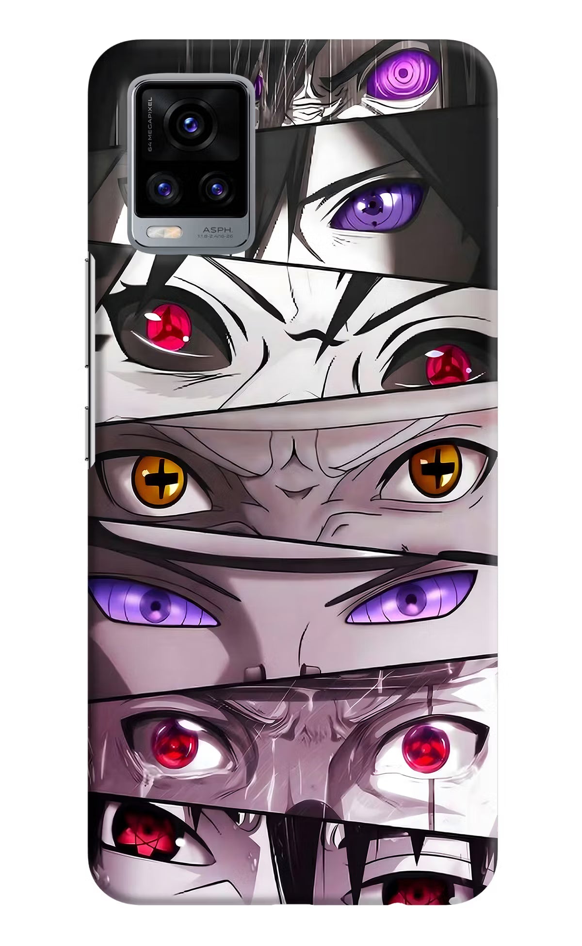 Naruto Anime Vivo V20 Hard Case Back Cover by Casekaro