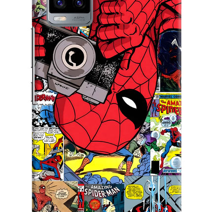 Spider Man Vivo V20 Hard Case Back Cover by Casekaro