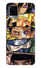 Naruto Character Vivo V20 Hard Case Back Cover by Casekaro