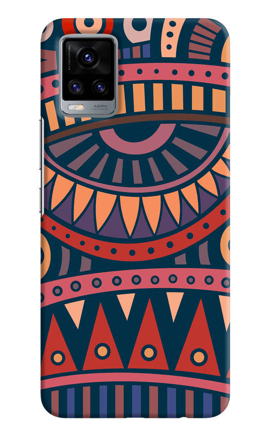 African Culture Design Vivo V20 Hard Case Back Cover by Casekaro