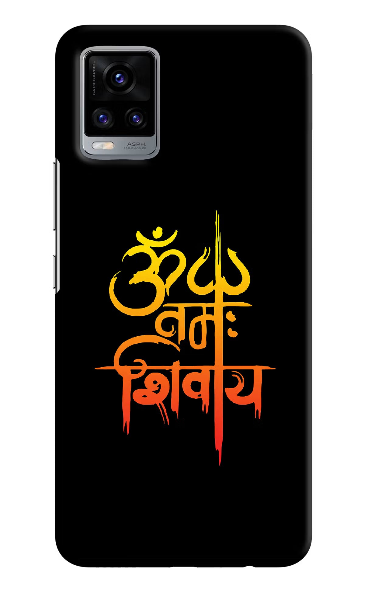 Om Namah Shivay Vivo V20 Hard Case Back Cover by Casekaro