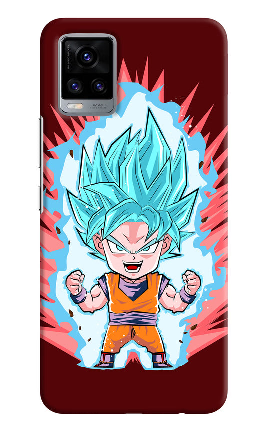 Goku Little Vivo V20 Hard Case Back Cover by Casekaro