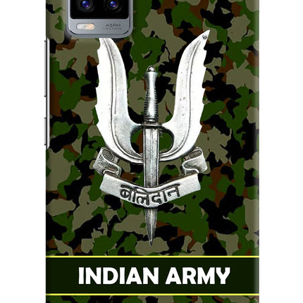 Balidan Indian Logo Vivo V20 Hard Case Back Cover by Casekaro