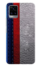 BMW Stripes Vivo V20 Hard Case Back Cover by Casekaro