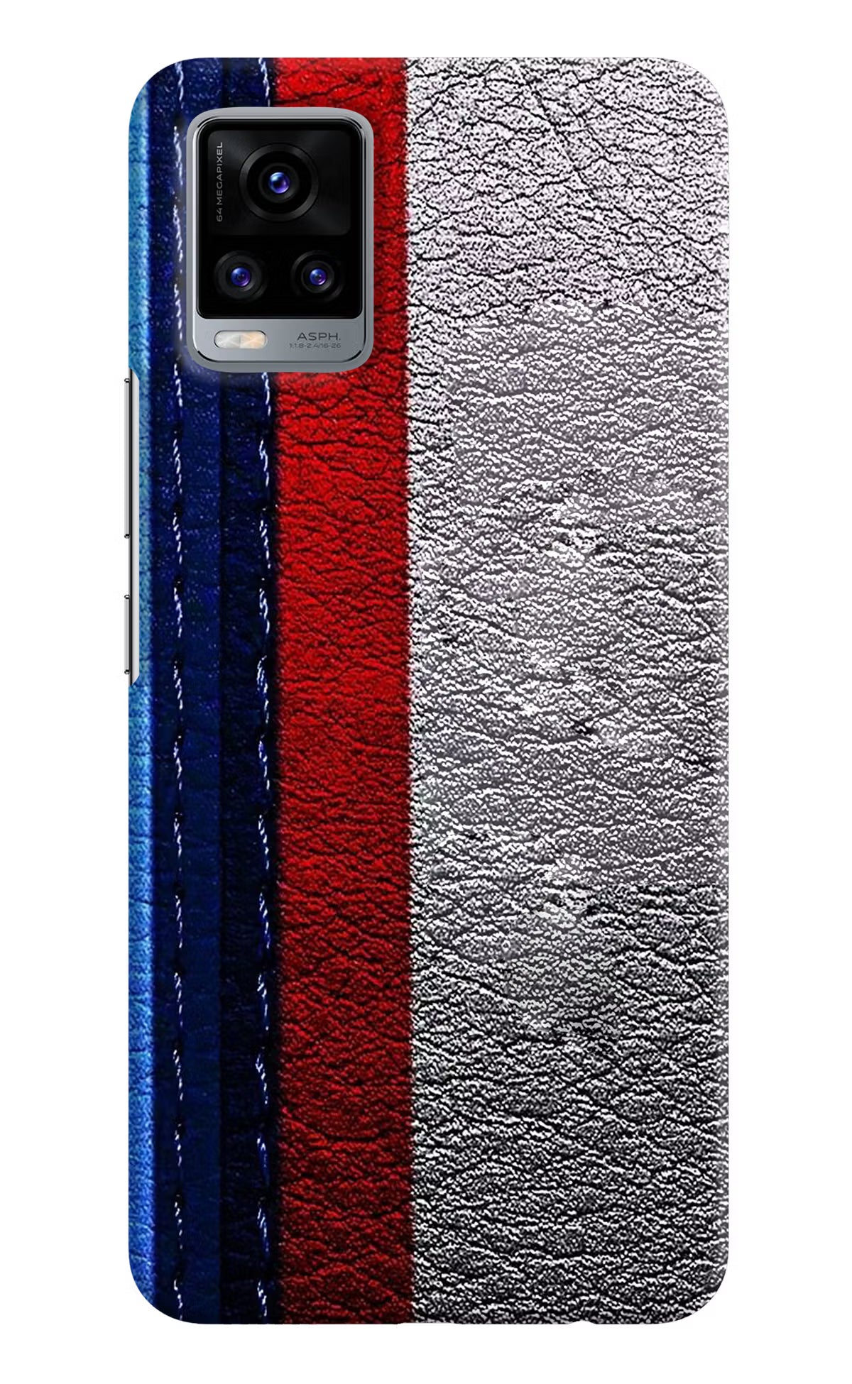 BMW Stripes Vivo V20 Hard Case Back Cover by Casekaro
