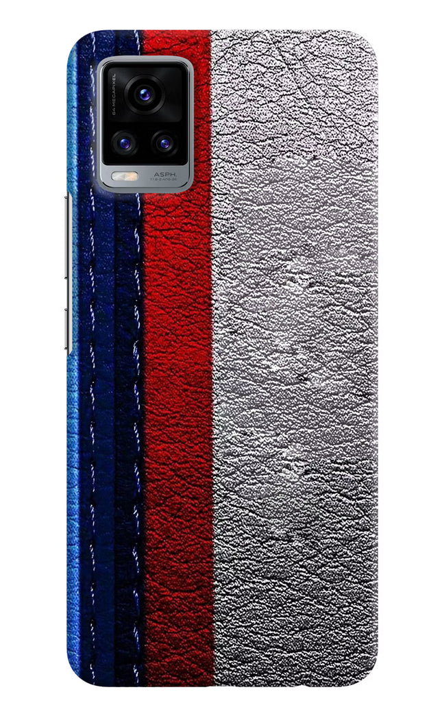 BMW Stripes Vivo V20 Hard Case Back Cover by Casekaro