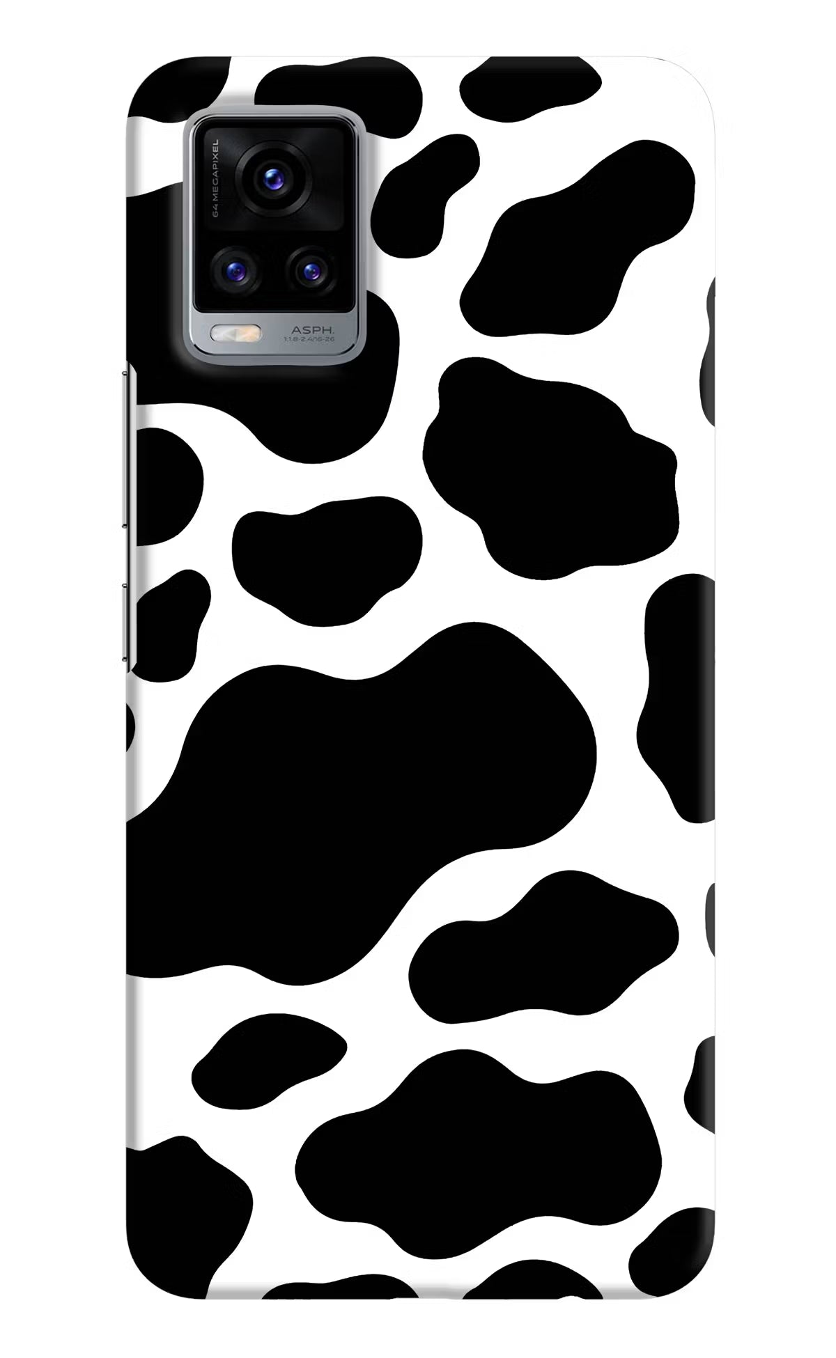 Cow Spots Vivo V20 Hard Case Back Cover by Casekaro