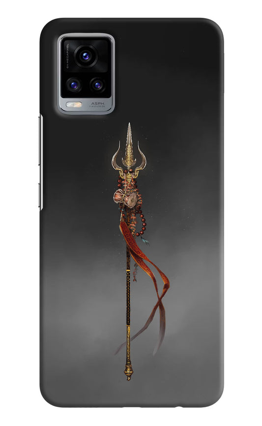 Shiv Trishul Vivo V20 Hard Case Back Cover by Casekaro