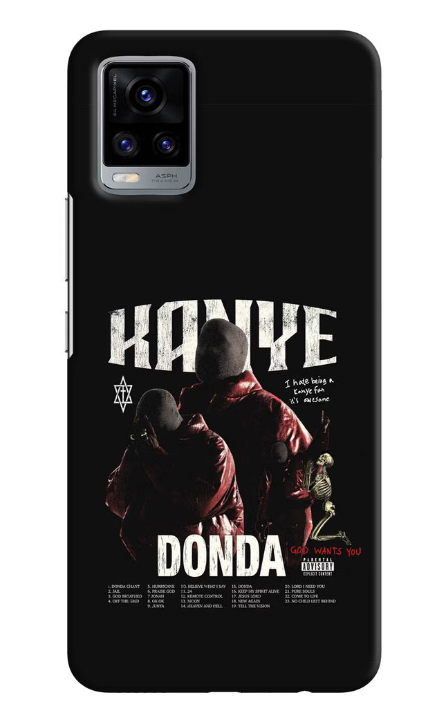 Donda Kanye West Vivo V20 Hard Case Back Cover by Casekaro