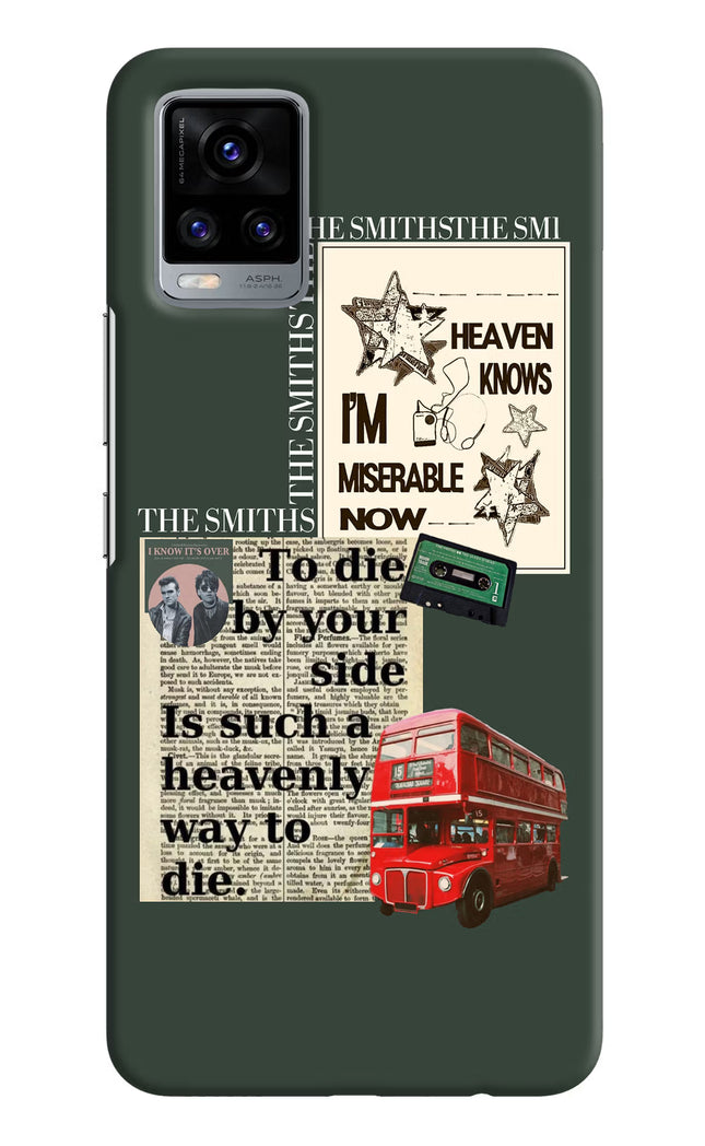 The Smiths Vivo V20 Hard Case Back Cover by Casekaro