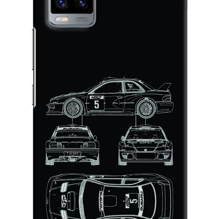 WRC'99 Vivo V20 Hard Case Back Cover by Casekaro