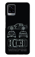 WRC'99 Vivo V20 Hard Case Back Cover by Casekaro