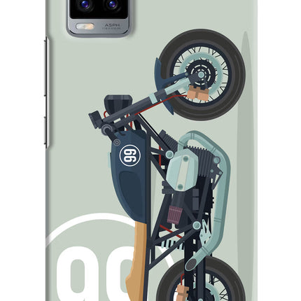 Classic Cafe Racer 99 Vivo V20 Hard Case Back Cover by Casekaro