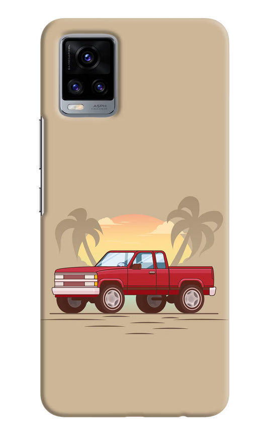 Desert Classic Drive Vivo V20 Hard Case Back Cover by Casekaro