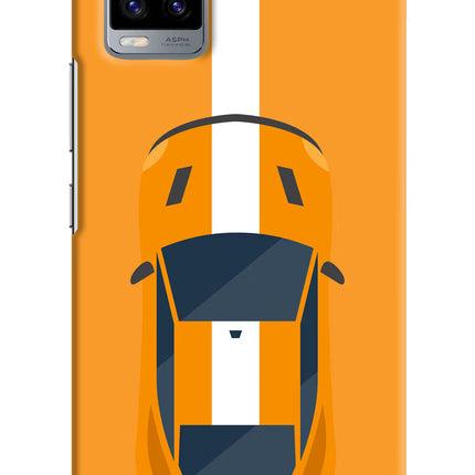 Highway Pursuit Vivo V20 Hard Case Back Cover by Casekaro