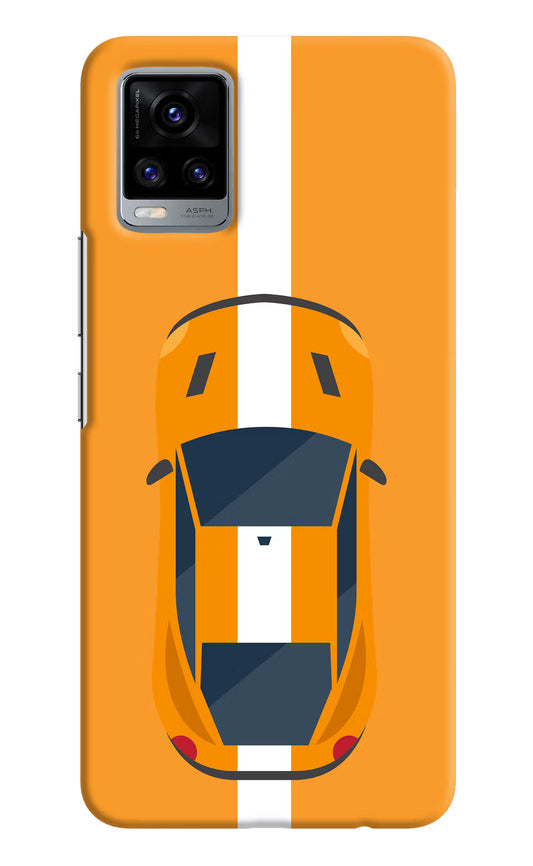 Highway Pursuit Vivo V20 Hard Case Back Cover by Casekaro
