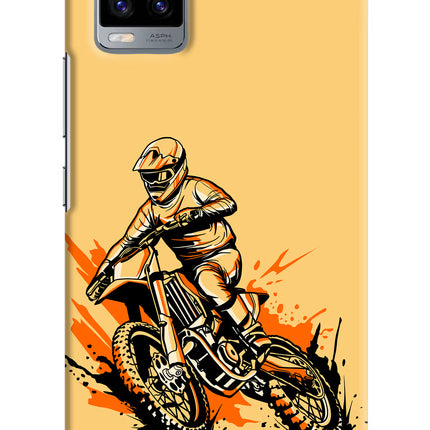 Off-Road Fury Vivo V20 Hard Case Back Cover by Casekaro