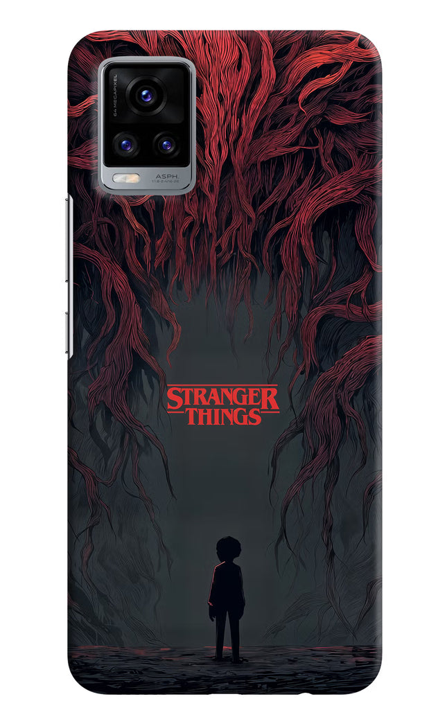Ordinary Things Dark Side Vivo V20 Hard Case Back Cover by Casekaro