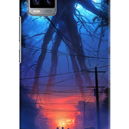Ordinary Things Shadow Vivo V20 Hard Case Back Cover by Casekaro
