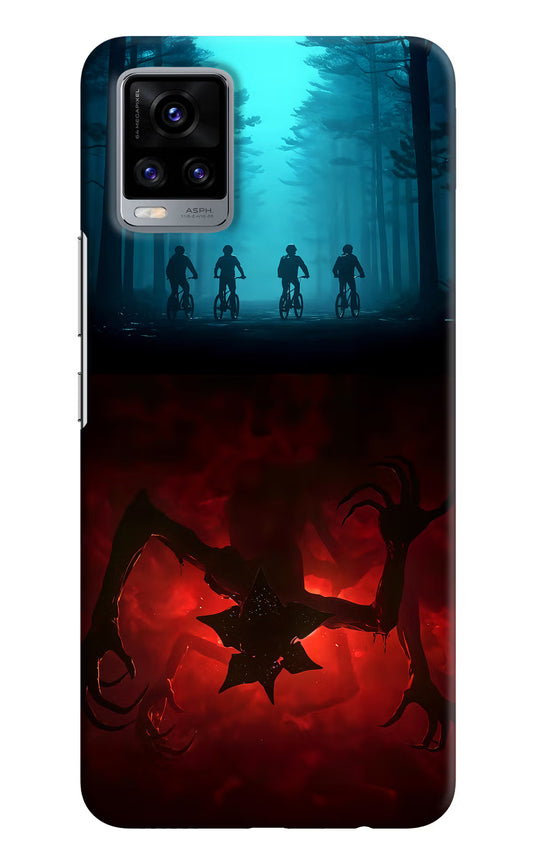 Ordinary Things Downside Up Vivo V20 Hard Case Back Cover by Casekaro