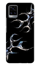 Chrome Tribal Vivo V20 Hard Case Back Cover by Casekaro