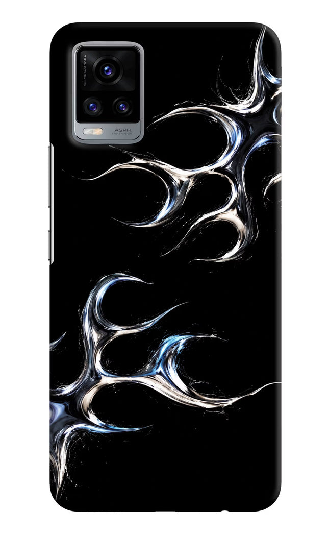 Chrome Tribal Vivo V20 Hard Case Back Cover by Casekaro