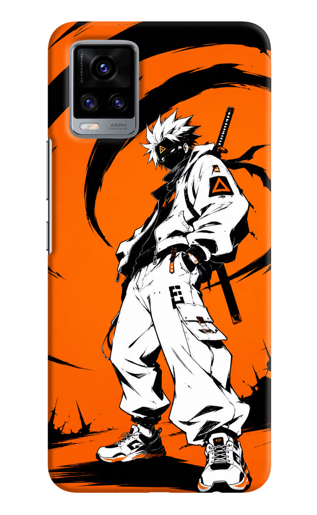 Street Samurai  Vivo V20 Hard Case Back Cover by Casekaro