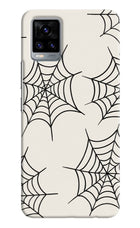 Spider Web Vivo V20 Hard Case Back Cover by Casekaro