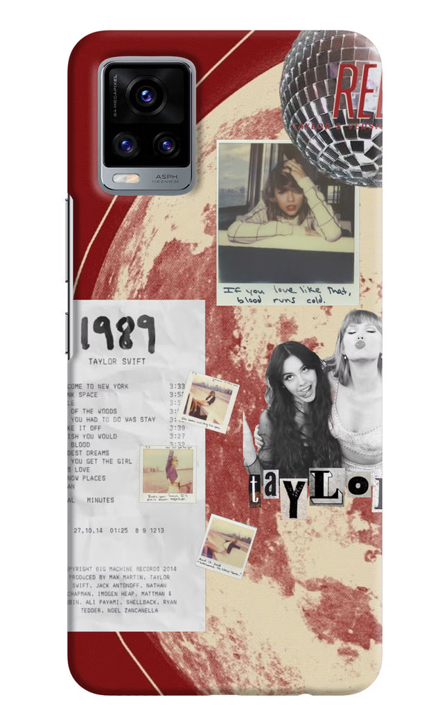 Taylor Swift Vivo V20 Hard Case Back Cover by Casekaro