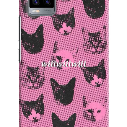 Pink Cats Vivo V20 Hard Case Back Cover by Casekaro