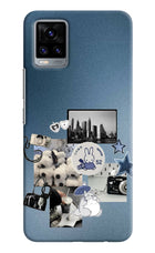 Miffy Vivo V20 Hard Case Back Cover by Casekaro