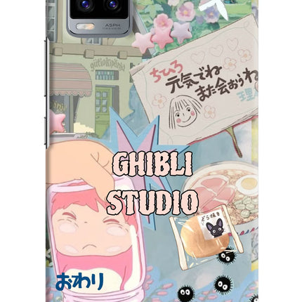 Studio Ghibli Vivo V20 Hard Case Back Cover by Casekaro