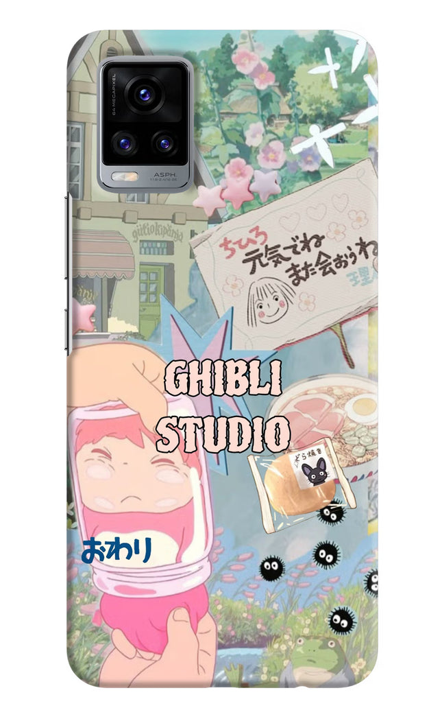 Studio Ghibli Vivo V20 Hard Case Back Cover by Casekaro