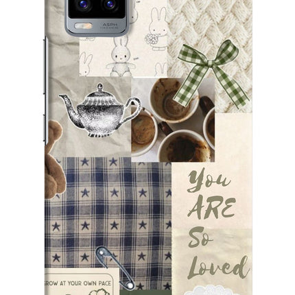 Cookie Vivo V20 Hard Case Back Cover by Casekaro