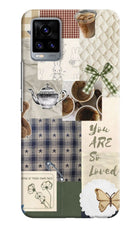 Cookie Vivo V20 Hard Case Back Cover by Casekaro