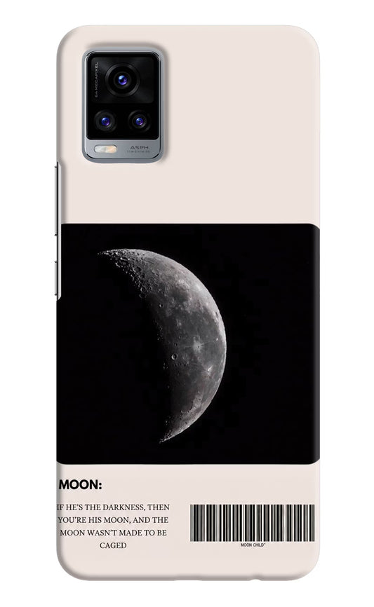 Moon Phase Vivo V20 Hard Case Back Cover by Casekaro
