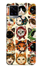 Cool Cat Vivo V20 Hard Case Back Cover by Casekaro