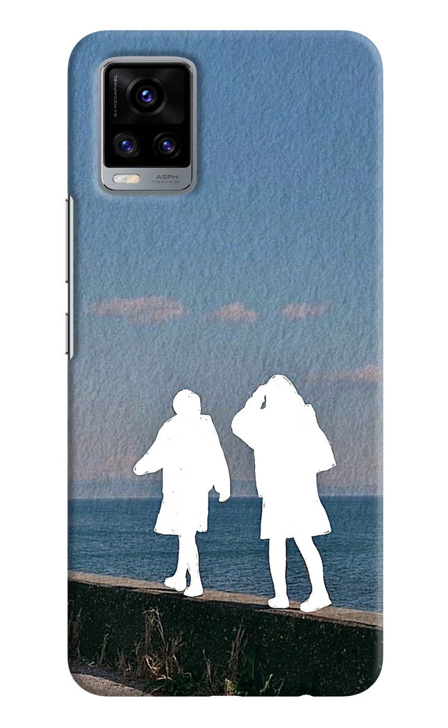 Coastal Dream Vivo V20 Hard Case Back Cover by Casekaro