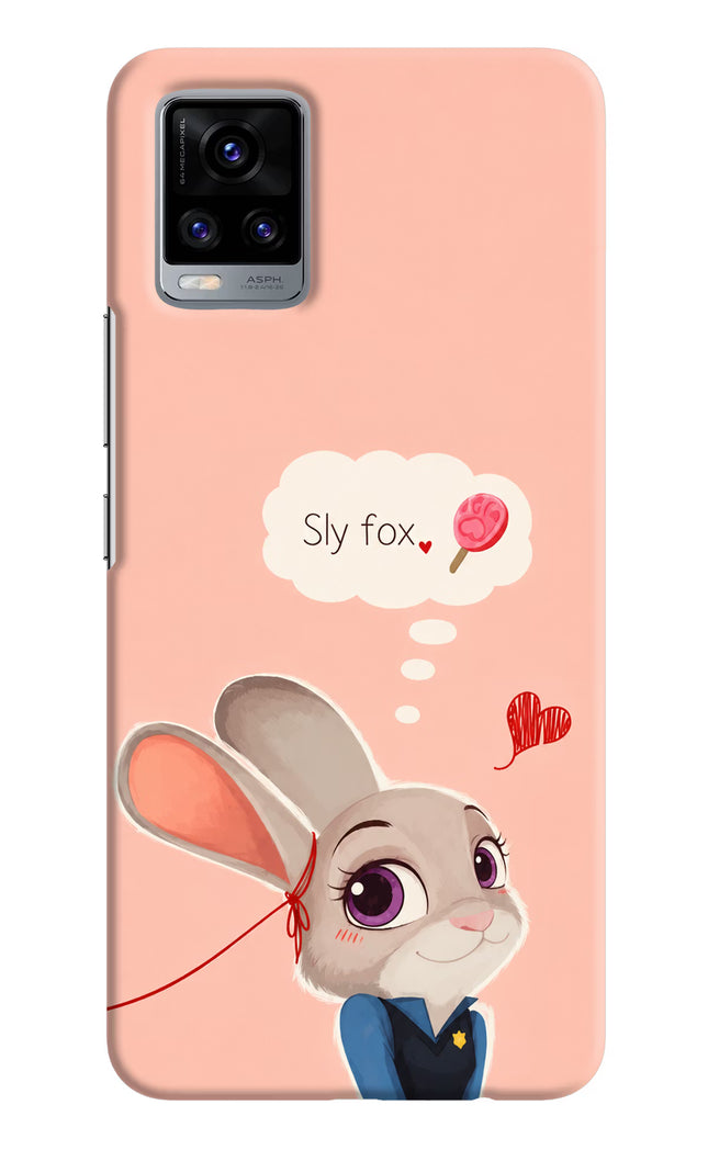 Judy Charm Vivo V20 Hard Case Back Cover by Casekaro