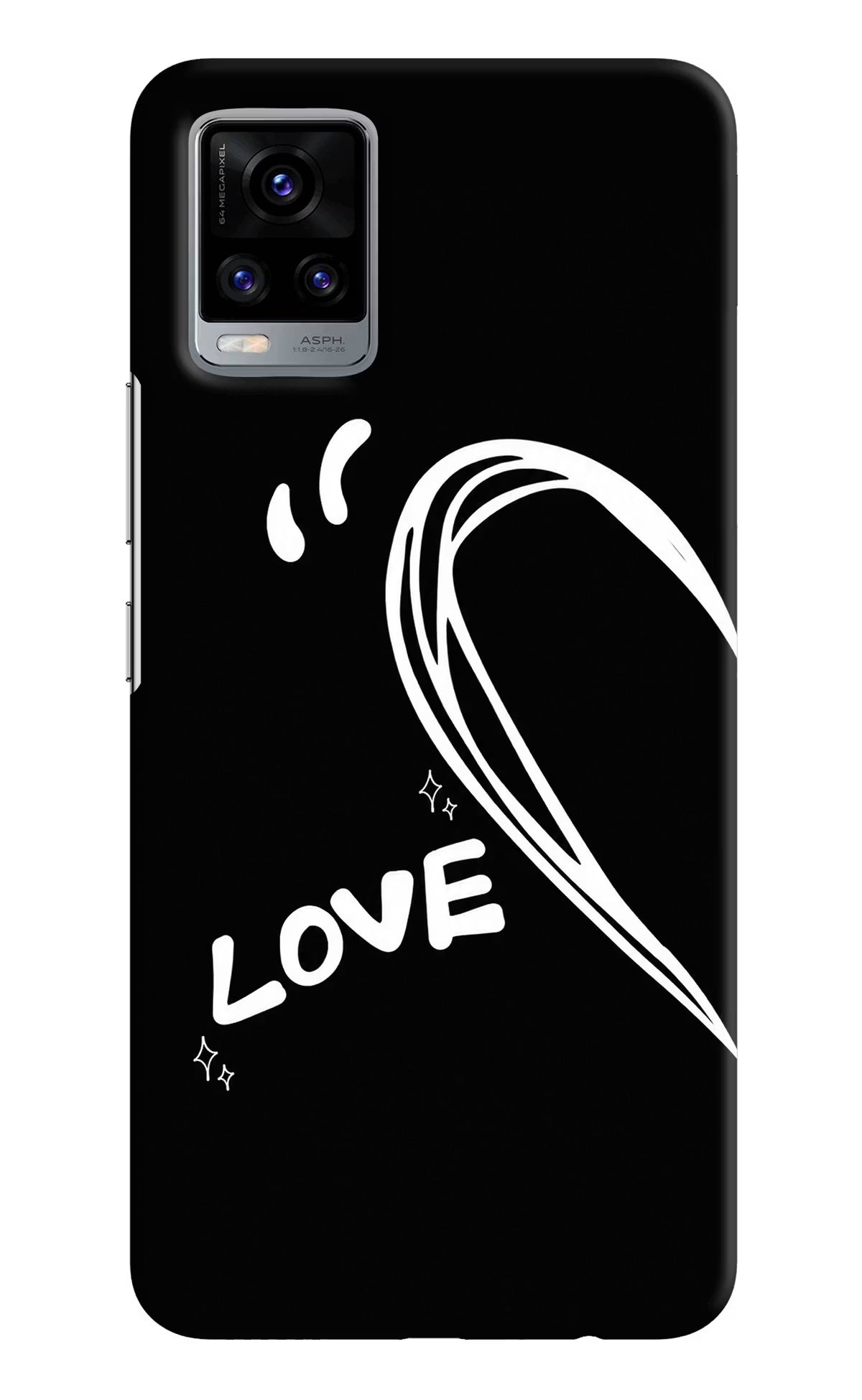Love Line Vivo V20 Back Cover