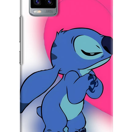 Stitch Hug Vivo V20 Hard Case Back Cover by Casekaro