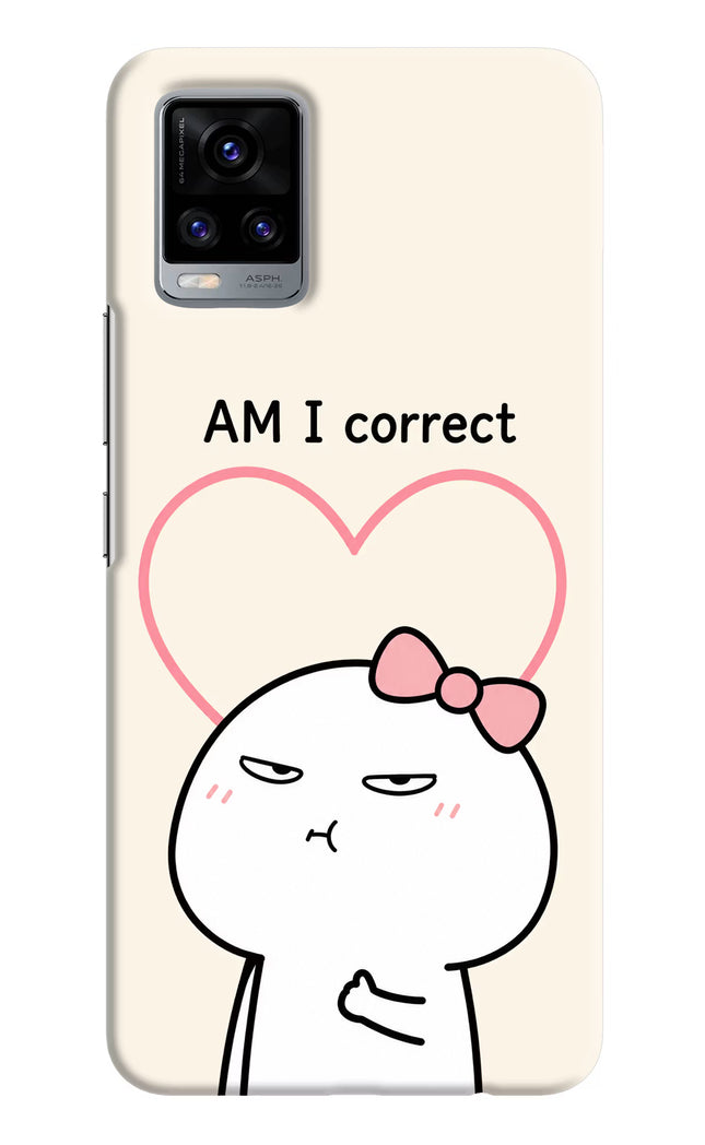 Always Right Vivo V20 Hard Case Back Cover by Casekaro