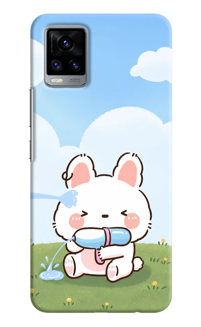 Bunny Treat Vivo V20 Hard Case Back Cover by Casekaro