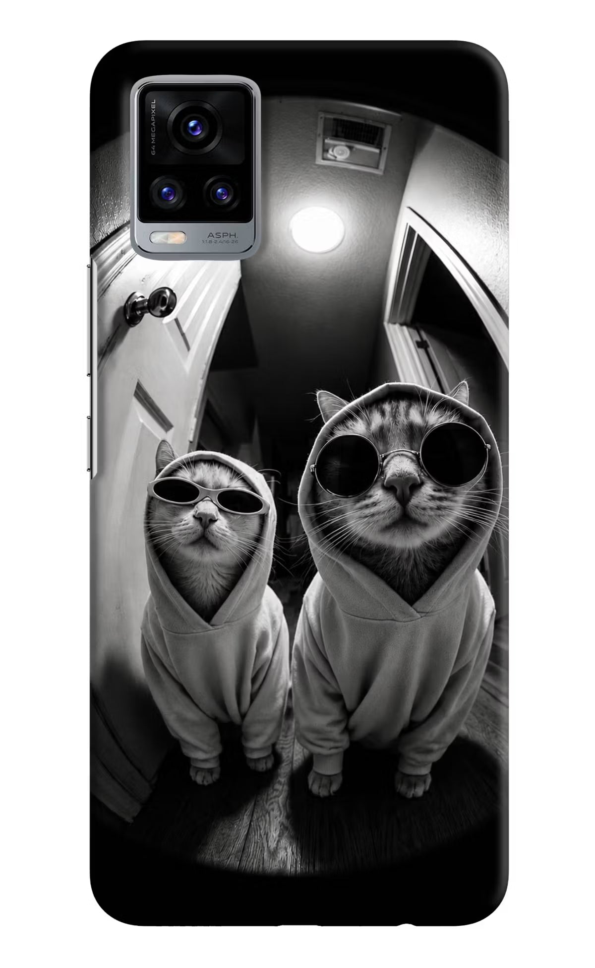 Hood Cats Vivo V20 Back Cover