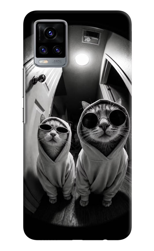 Hood Cats Vivo V20 Hard Case Back Cover by Casekaro