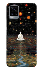 Space Monk Vivo V20 Hard Case Back Cover by Casekaro